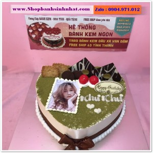 Bánh Sinh Nhật In Hình Ảnh - H389